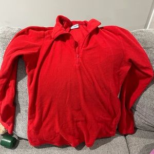 Columbia half zip sweater